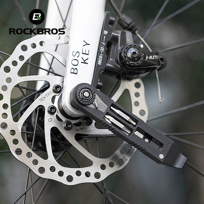 ROCKBROS Bike Wrench Set Tire Levers Ratchet Kit Portable Repair Tools