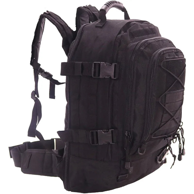 65L Outdoor Bag Tactical Backpack Waterproof Rucksack for Hiking Camping