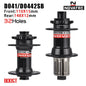 NOVATEC D041SB D042SB MTB Hub 28/32/36H 6-Bolt HG for 8-12 Speed