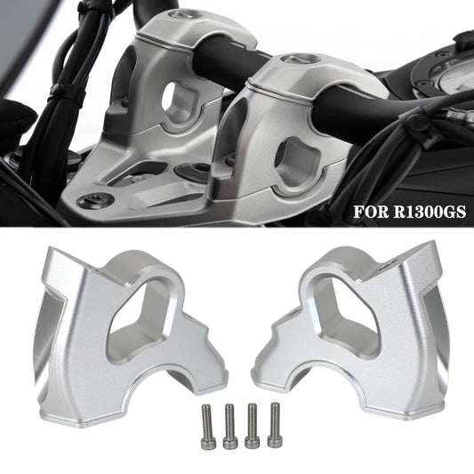 Handlebar Riser Clamp Adapter For BMW R1300GS R 1300 GS ADV 2023-2025 Extension