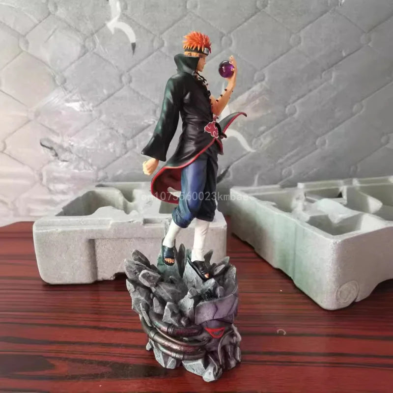 29cm Classic Naruto Pain Figurine Gk Action Figures Model PVC Statue Collectible Decoration Desktop Ornament Birthday Toys Gift-EXPROTAS