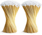 300PCS Cotton Swabs Pointed Tip Wooden Handle Precision Buds
