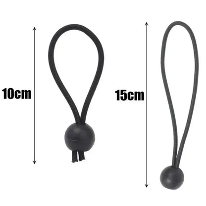 Elastic Bungee Ball Ties Heavy Duty Tarp Tie Down for Tent Awning Cargo
