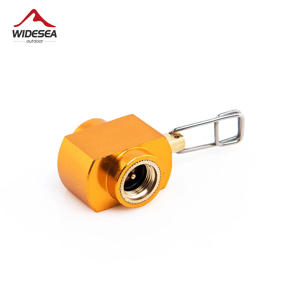 Refill Adapter Camping Stove Butane Gas Cylinder Tank Burner Equipment