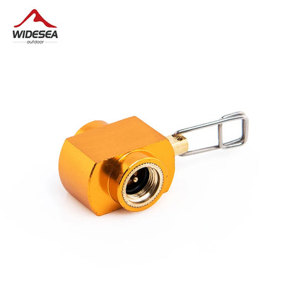 Refill Adapter Camping Stove Butane Gas Cylinder Tank Burner Equipment