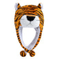 Unisex Funny Bulls Head 3D Animal Decorative Hat Winter Cap for Adults