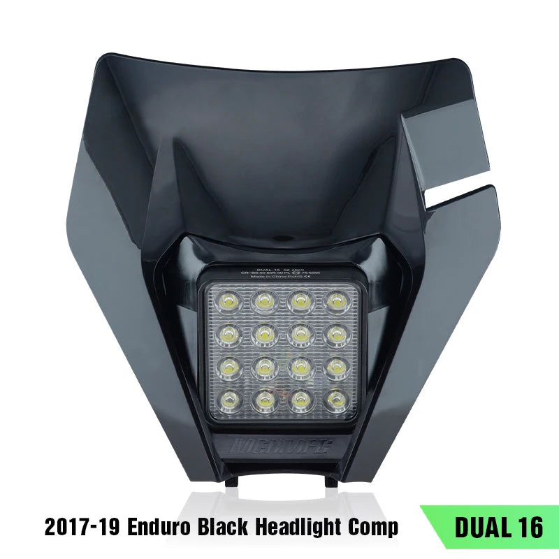 POWERZONE LED Headlight for KTM EXC XCF SX-F SMR Enduro Dirt Bike 2014-2023