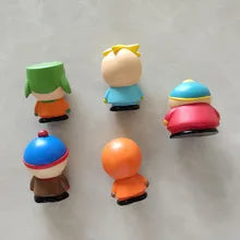 5PCS Southern Park Action Figures Toy Stan Eric Creative Dolls for Kids