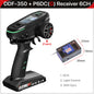DUMBORC 10CH Controller 2.4G Transmitter Receiver for RC Car Boat Tank FHSS