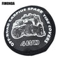 1/10 Leather Spare Tyre Cover 1.9 110-120mm Wheels RC Crawler TRX4 D90
