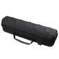 1pc Shell Travel Organizer Watch Case Hard Box with Pillow Insert Black