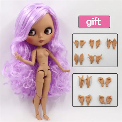Blyth Doll 1/6 Body BJD Toy 30cm Random Eye Colors Icy Doll