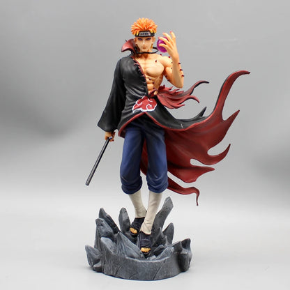 29cm Classic Naruto Pain Figurine Gk Action Figures Model PVC Statue Collectible Decoration Desktop Ornament Birthday Toys Gift-EXPROTAS