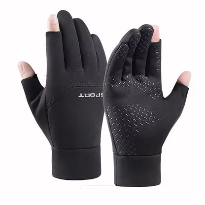 Winter Fishing Gloves Anti-Slip Touchscreen Warm Outdoor Men Women
