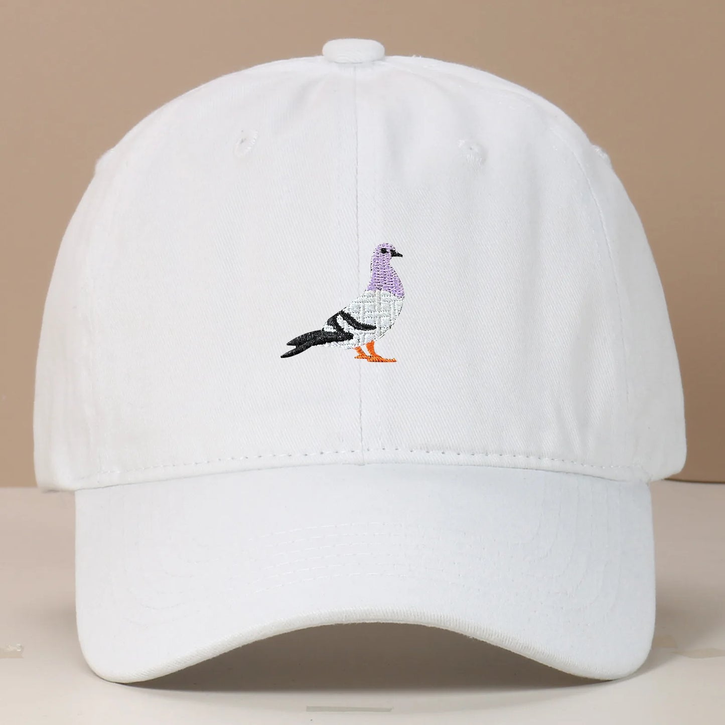 Outdoor Sun Protection Baseball Cap Pigeon Embroidered Unisex Hat