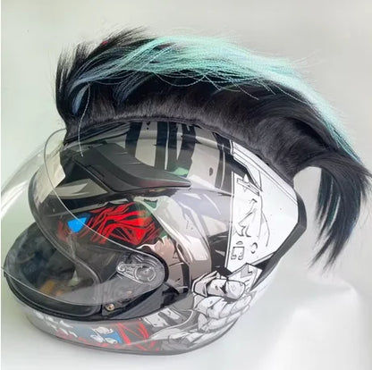 Hawks Mohawk Outdoor Hair Sticker Wigs for Motorcycle Bicycle Accessories