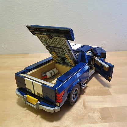 NEW MOD 10265 Pickup Truck F-150 Super Snake Model Building Block Assembled DIY Bricks Toys Boys Birthday Gifts-EXPROTAS