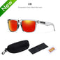 2025 KDEAM Polarized Sunglasses Red Mirror Lens Unisex Outdoor Eyewear
