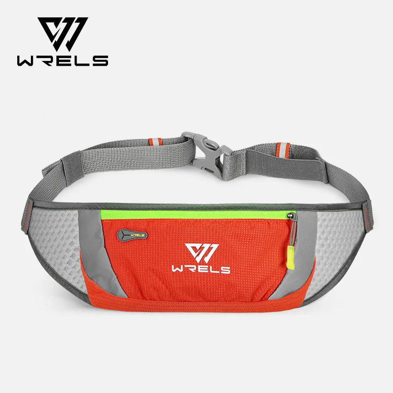 Running Waist Bag Waterproof Sports Pack Unisex Hiking Belt with Pockets