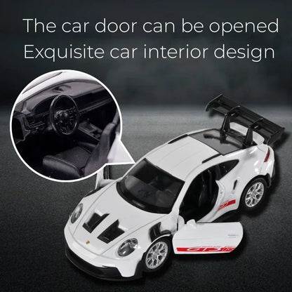 1:36 Porsche 911 GT3 RS Car Model Racing Diecast Alloy Toy Mini Sports