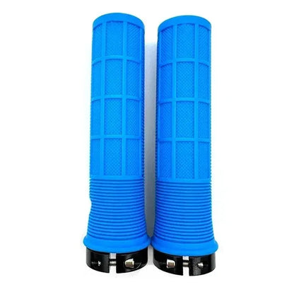 MTB Bicycle Handlebar Grips Rubber Anti-Skid Lock On Bike Accessories