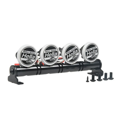 LED Light Roof Lamp Bar for 1/10 RC Crawler TRX4 SCX10 D90 Axial 6V