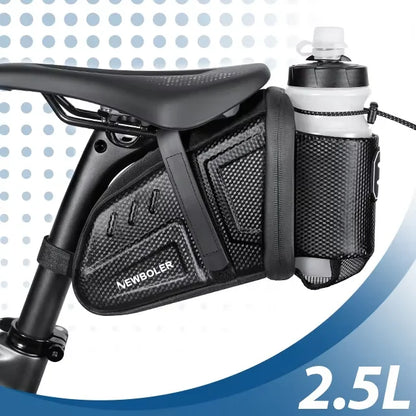 Bicycle Saddle Bag Waterproof Rear Bike Storage Bottle Holder Pannier