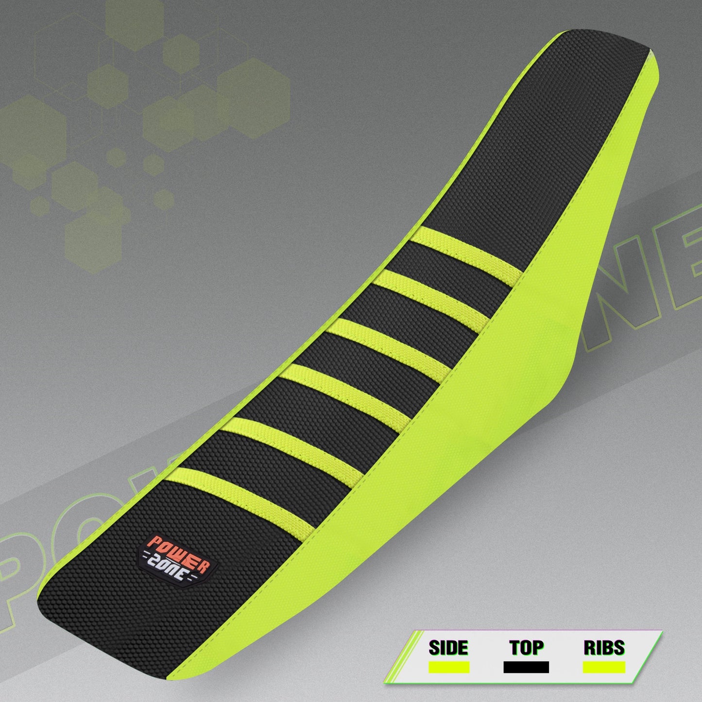 Motorcycle Seat Cover | Waterproof Ribbed Non-Slip Cushion for SXF CRF WR YZF