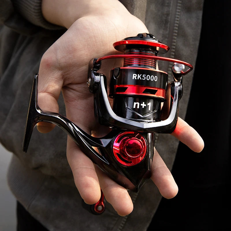 BILLINGS 1000-7000 Series Spinning Fishing Reel, 12KG Drag, Metal Spool