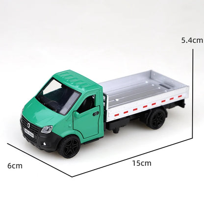 1/34 Scale Alloy Pullback Truck Die-Cast Metal Cargo Boy's Toy