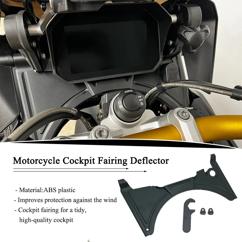 Motorcycle Cockpit Fairing For BMW R1200GS R1250GS LC ADV Adventure R 1250 GS R 1200GS LC R1250 GS Updraft Deflector 2013-2023-EXPROTAS