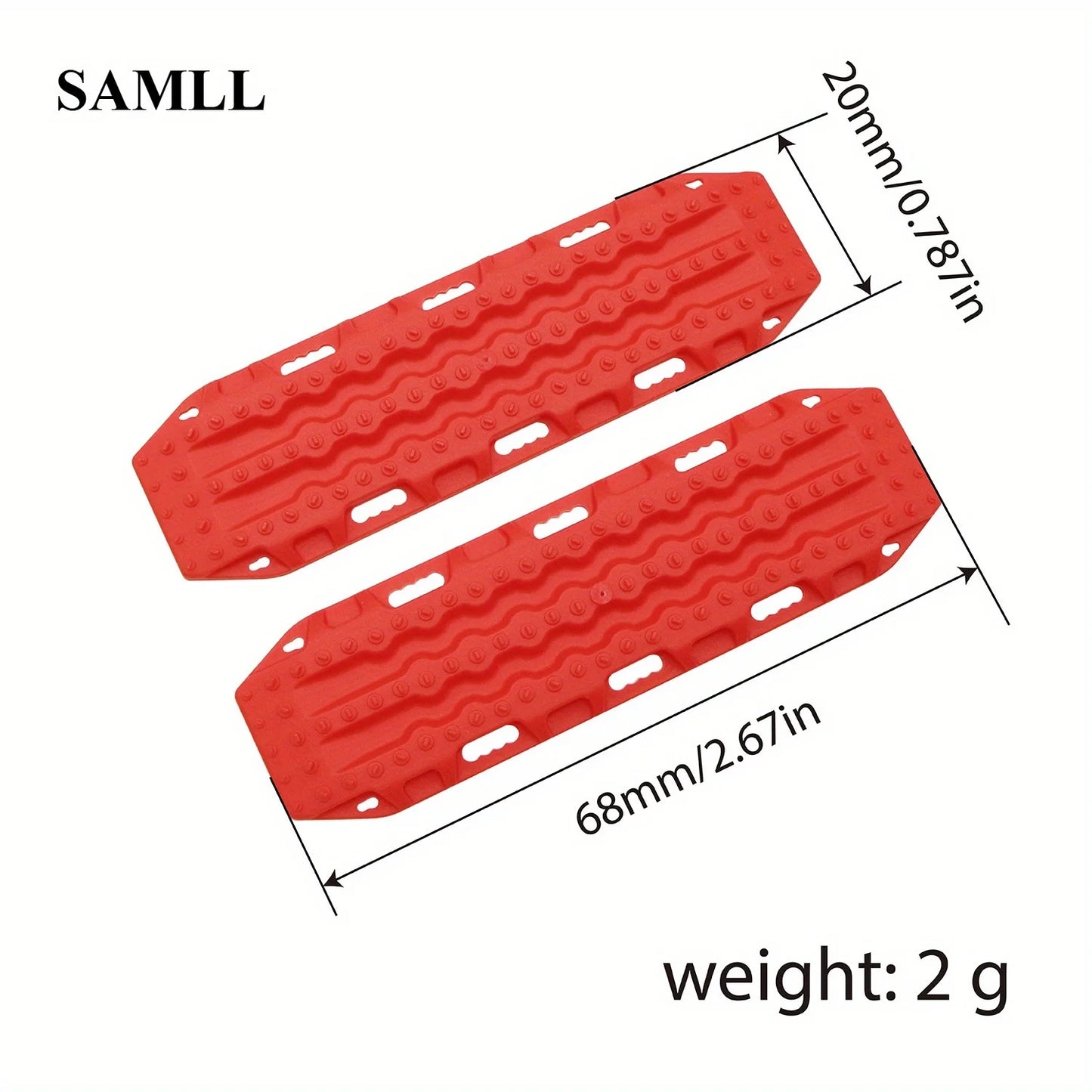 RC Crawler Sand Ladder Escape Board Lightweight Modification Easy Installation