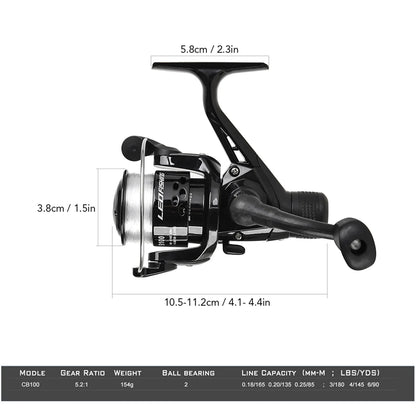 Lixada 2.1m 2.3 m Telescopic Fishing Rod Reel Combo Full Kit Carbon Fiber Rod Pole Spinning Reel Fishing Bag Case Pesca Gear Set-EXPROTAS