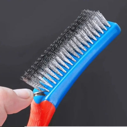 Rust Elbow Brush 2PC Steel Wire Cleaning Tool for Paint Removal