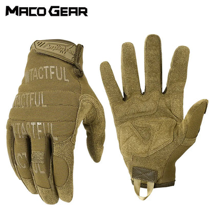 Outdoor Tactical Gloves Full Finger Touch Screen Anti-Skid Cycling Sports