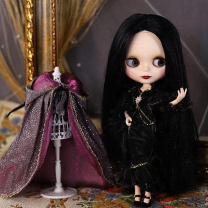 ICY DBS Blythe Doll White Skin Joint Body Colourful Hair Matte Face DIY Dress Up