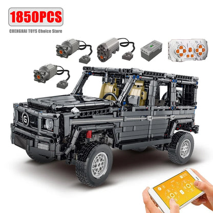 MOC-46049 Technical Remote Control Moter Power Off-road Vehicles Building Blocks Cars Model Bricks Sets Boys Toys for Kids Gifts-EXPROTAS