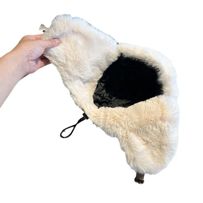 Pullover Cold Protection Ushanka Hat Winter Men Fur Ear Flap Cap