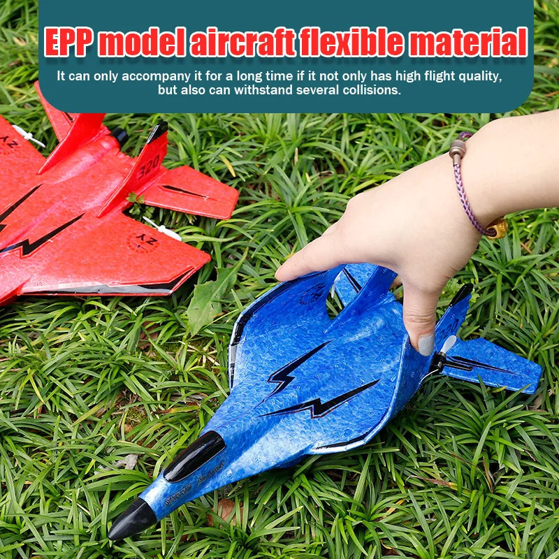 Glider RC 2CH Remote Control Aircraft Toy Outdoor Kids Foam