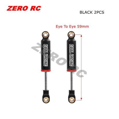 RC Car Shock Absorbers 53mm 59mm 65mm 71mm 77mm Metal Hydraulic Dampers