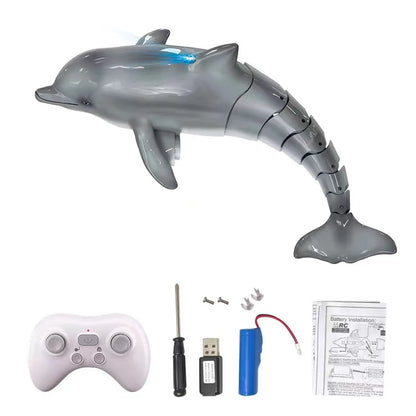 RC Control Shark Remote Water Toy Boat for Kids Swimming Pool Fun