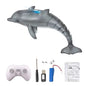 RC Control Shark Remote Water Toy Boat for Kids Swimming Pool Fun