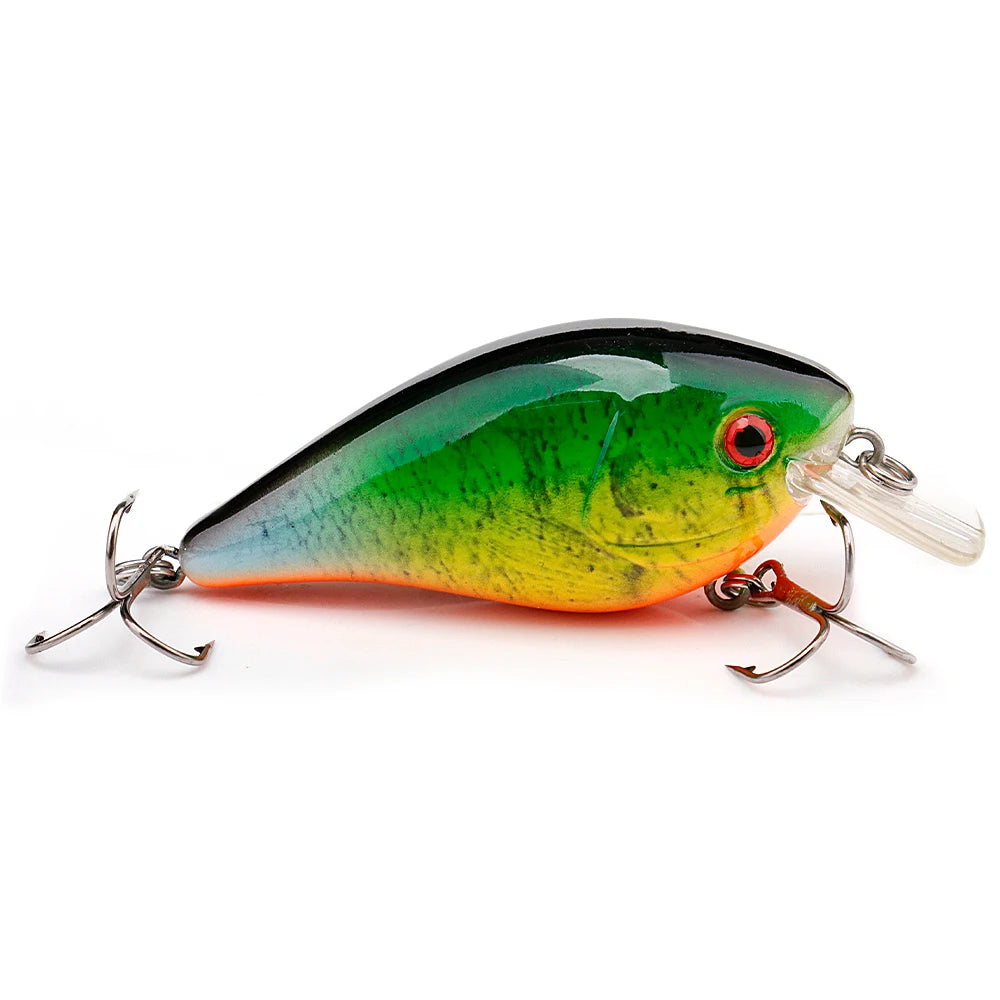 Fishing Lure 5cm/7cm Crankbait Minnow Wobbler for Pike Bass Perch Tackle