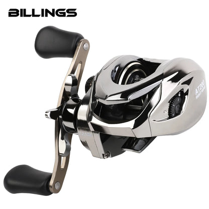 Baitcasting Reel 7.2:1 Billings AT Series 5+1BB 18lb Drag Fresh Saltwater
