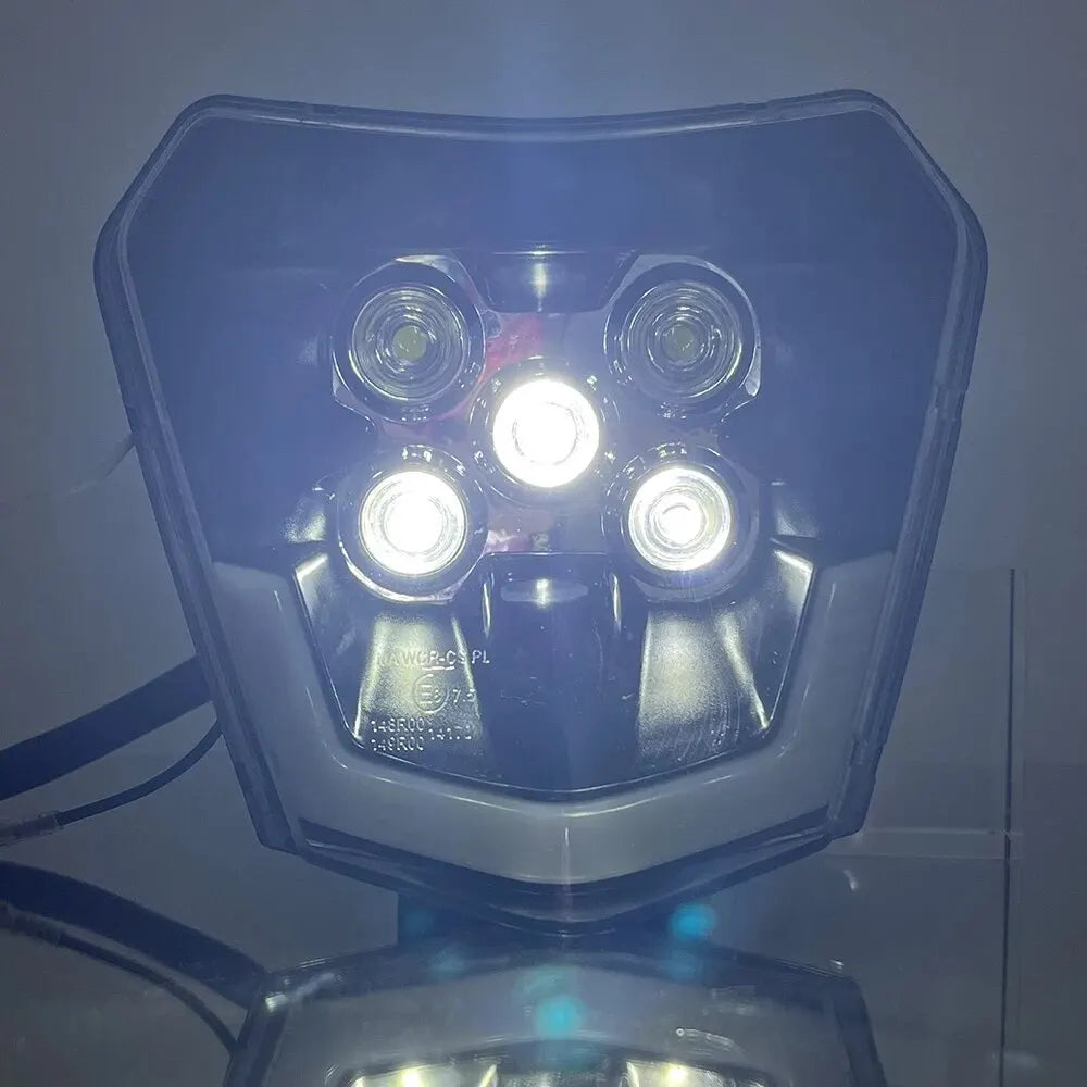 For KTM Motorcycle Headlight LED Wick EXC XC SX XC-W 125 250 300 350 450 530 2018-2023 Dirt Bike Enduro Motocross Accessories-EXPROTAS