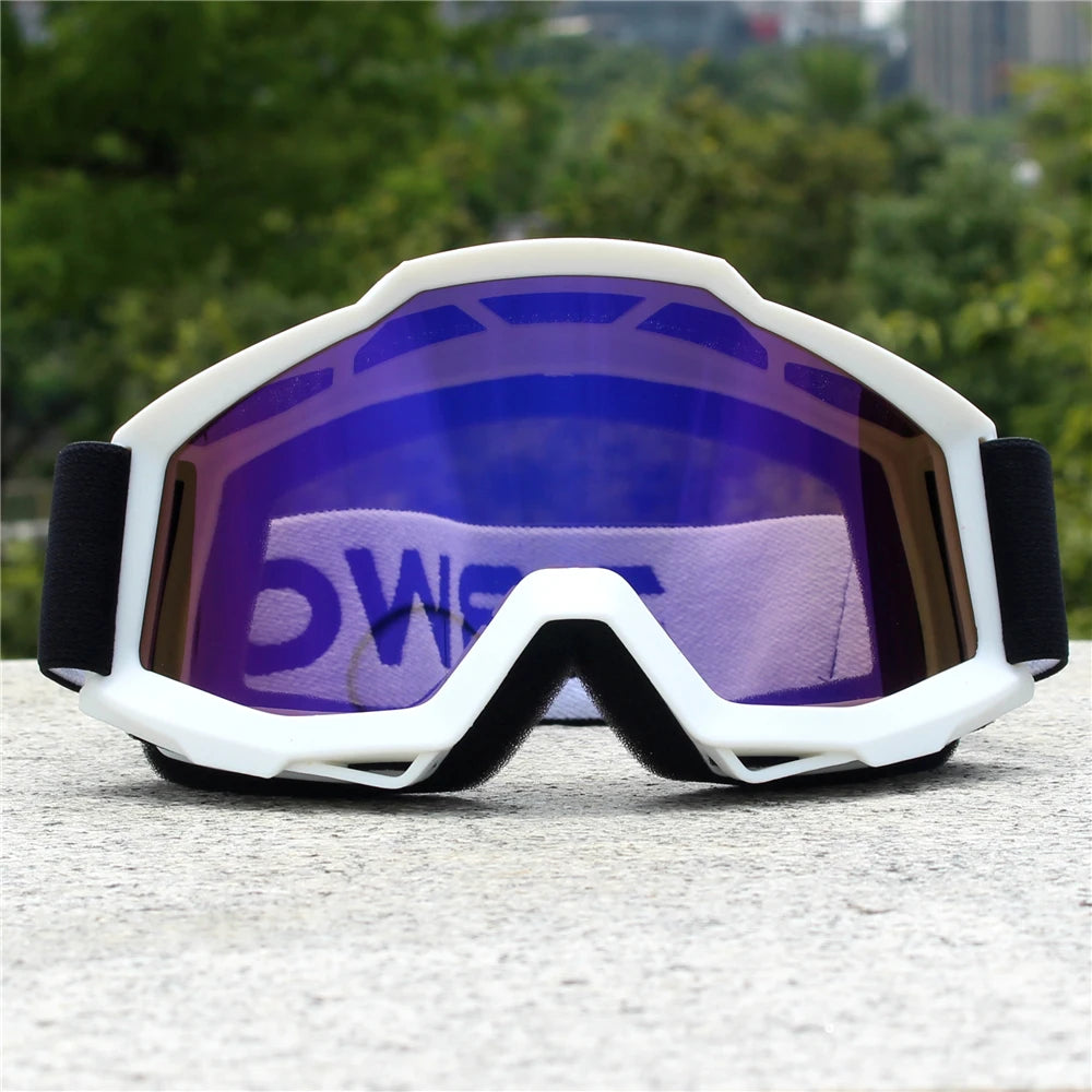 Motorcycle Sunglasses Men Motocross Protective Goggles Night Vision Vintage Driving Glasses