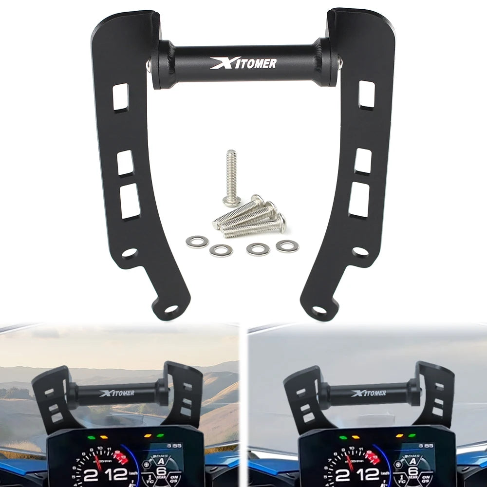 GPS Phone Mount Bracket Plate Holder for Suzuki GSX-S1000GT/GT+ 2022-2024
