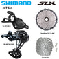 Shimano SLX M7100 1x12 MTB Drivetrain Kit Shifter RD M6100 Cassette Chain - EXPROTAS