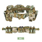 Tactical Battle Duty Belt Set w/ Pouches Airsoft Law Enforcement Utility Gear