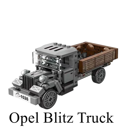 WW2 Valentine I Light Tank MKIII 1:35 Building Blocks Military Brick Model Educational Gift